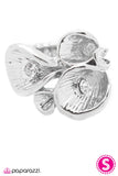 Paparazzi "Polished Petals - White" ring Paparazzi Jewelry