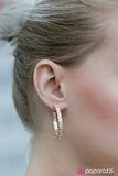Paparazzi "Polished Princess - Rose Gold" earring Paparazzi Jewelry