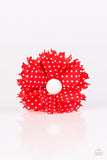 Paparazzi "Polka Dot Picnic - Red" hair clip Paparazzi Jewelry
