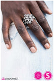 Paparazzi "Poor Little Rich Girl - Black" ring Paparazzi Jewelry