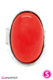 Paparazzi "Pop Icon - Red" ring Paparazzi Jewelry