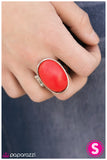 Paparazzi "Pop Icon - Red" ring Paparazzi Jewelry