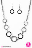 Paparazzi "Pop The Champagne - Black" necklace Paparazzi Jewelry