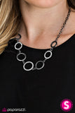 Paparazzi "Pop The Champagne - Black" necklace Paparazzi Jewelry