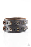 Paparazzi "Port Side - Brown" bracelet Paparazzi Jewelry