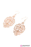 Paparazzi "Posh and Polished" Rose Gold earring Paparazzi Jewelry