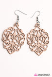 Paparazzi "Posh and Polished- Brown Earrings Paparazzi Jewelry