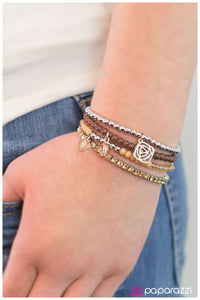 Paparazzi "POSHEST Of Them All" bracelet Paparazzi Jewelry