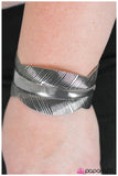 Paparazzi "Poshly Pocahontas - Silver" bracelet Paparazzi Jewelry