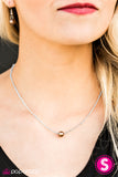 Paparazzi "Poshly Prim - Brown" necklace Paparazzi Jewelry