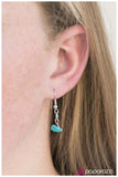 Paparazzi "Positively Paleo" Blue Necklace & Earring Set Paparazzi Jewelry