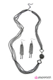 Paparazzi "Positive Thinking - Black" necklace Paparazzi Jewelry