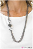 Paparazzi "Positive Thinking - Black" necklace Paparazzi Jewelry