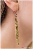 Paparazzi "Positive Thinking - Brass" necklace Paparazzi Jewelry