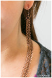 Paparazzi "Positive Thinking - Copper" necklace Paparazzi Jewelry