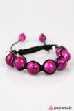 Paparazzi "Positive Vibes" Pink Bracelet Paparazzi Jewelry