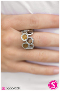 Paparazzi "Pour The Bubbly! - Brown" ring Paparazzi Jewelry