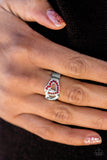 Paparazzi "Pour Your Heart Out" Red Ring Paparazzi Jewelry
