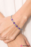 Paparazzi "Power Color - Purple" bracelet Paparazzi Jewelry