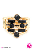 Paparazzi "Power Hungry" Gold Ring Paparazzi Jewelry