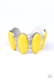 Paparazzi "Power Pop" Yellow Bracelet Paparazzi Jewelry