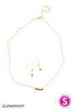 Paparazzi "Practical Magic - Gold" necklace Paparazzi Jewelry