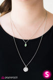 Paparazzi "Precious Gem" Green Necklace & Earring Set Paparazzi Jewelry