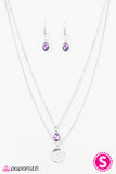 Paparazzi "Precious Gem" Purple Necklace & Earring Set Paparazzi Jewelry