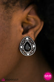 Paparazzi "Precisely Princess" Black Earrings Paparazzi Jewelry