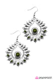 Paparazzi "Presented With Pride" Green Earrings Paparazzi Jewelry