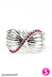 Paparazzi "Pretty As A Bow" Red Ring Paparazzi Jewelry
