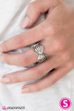 Paparazzi "Pretty As A Bow" Silver Ring Paparazzi Jewelry