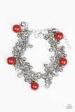 Paparazzi "Pretty In Posh" Red Bracelet Paparazzi Jewelry