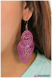Paparazzi "Primarily Polished - Purple" earring Paparazzi Jewelry