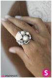 Paparazzi "Princess Charming" White Ring Paparazzi Jewelry