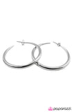 Paparazzi "Princess Of Bel Air" Silver Earrings Paparazzi Jewelry