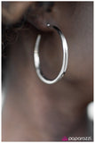 Paparazzi "Princess Of Bel Air" Silver Earrings Paparazzi Jewelry