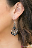 Paparazzi "Princess Of Perfection" Black Earrings Paparazzi Jewelry
