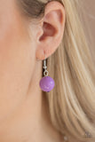 Paparazzi "Prismatic Sheen" Purple Necklace & Earring Set Paparazzi Jewelry