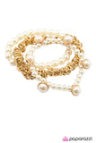 Paparazzi "Private Audition" Gold Bracelet Paparazzi Jewelry