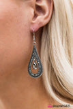 Paparazzi "Prom Pageantry" Silver Earrings Paparazzi Jewelry