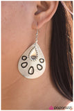 Paparazzi "Proud As A Peacock" Black Earrings Paparazzi Jewelry