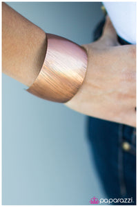 Paparazzi "Prowess" Copper Bracelet Paparazzi Jewelry