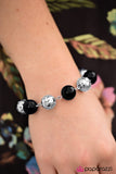 Paparazzi "P.S. I Love You - Black" bracelet Paparazzi Jewelry