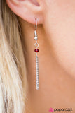 Paparazzi "Pull Back The Curtain - Red" necklace Paparazzi Jewelry