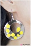 Paparazzi "Pull Yourself Together - Yellow" earring Paparazzi Jewelry