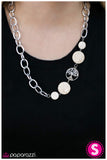 Paparazzi "Pure Country" White Necklace & Earring Set Paparazzi Jewelry