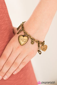 Paparazzi "Pure In Heart" Brass Bracelet Paparazzi Jewelry