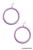 Paparazzi "Purple Hula" earring Paparazzi Jewelry