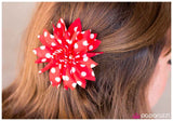 Paparazzi "Put Me On the Spot - Red" hair clip Paparazzi Jewelry